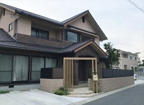 熊本市 東区 上南部 門廻り･目隠し工事 F様邸