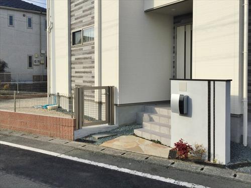 菊池郡　菊陽町　外構工事　T様邸