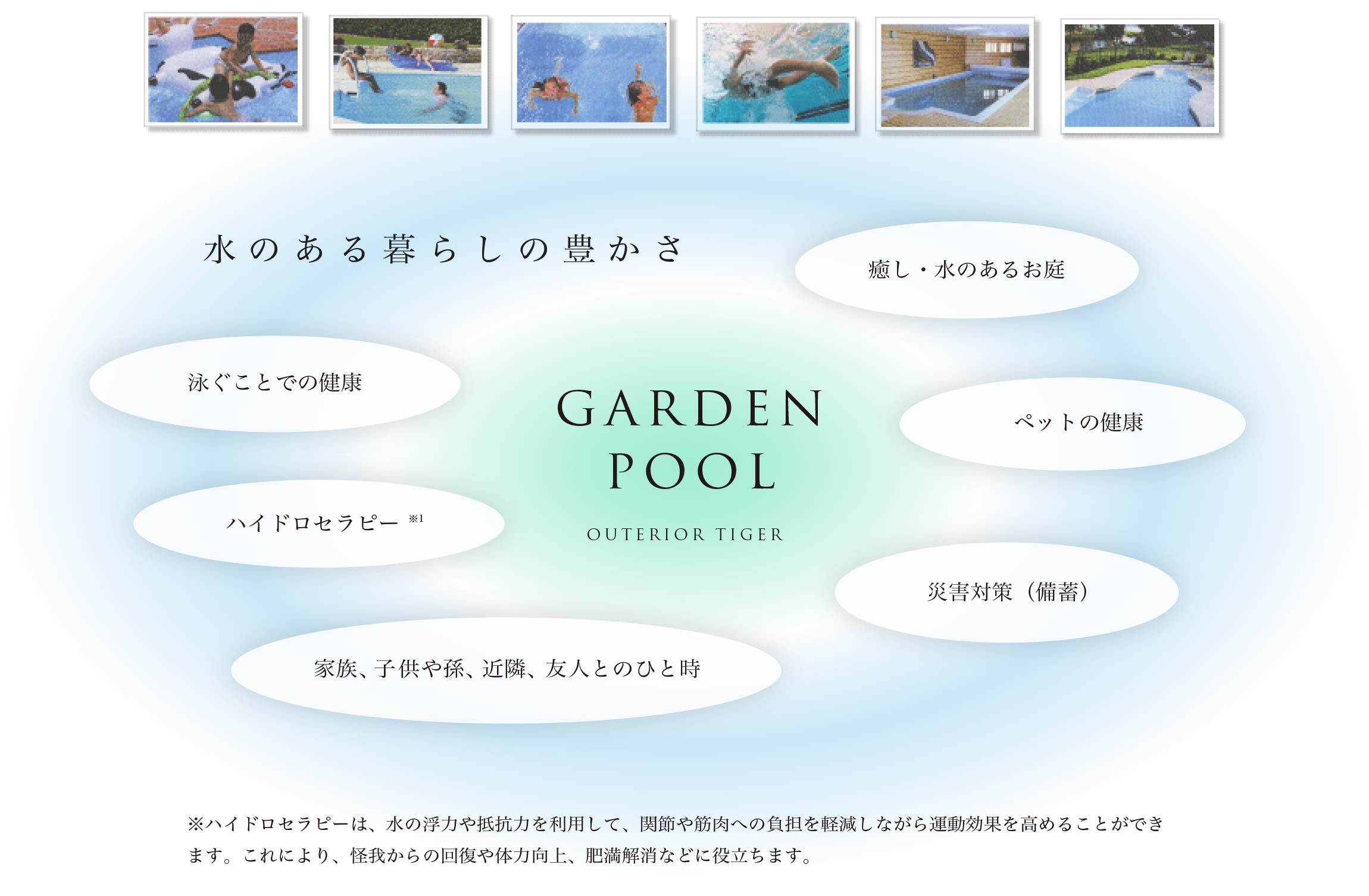 プールのある暮らしへ。